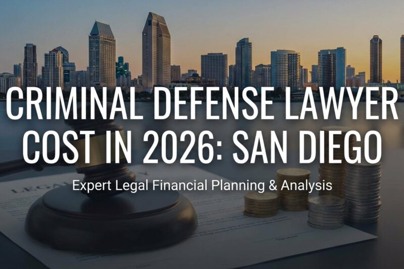 Criminal Defense Lawyer Cost in 2026: San Diego