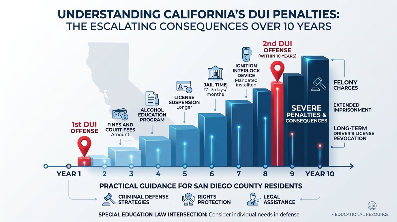 The Ten-Year Window for California DUI Offenses